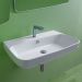 Раковина Simas Baden Baden 80х45 см, 1 отверстие, цвет: белый BB12bi*1