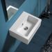 Раковина Simas Frozen 43х33.5 см, без отверстий, цвет: белый FZ14bi*0