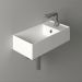 Раковина Simas Agile 50х27 см, 1 отверстие, цвет: белый матовый AG50 bi matt*1