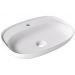 Раковина Alice (Элис) Form Oval 60x45х12 см, накладная, 1 отверстие, цвет: белый глянцевый 22460101