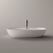 Раковина Alice (Элис) Form Oval 60x45х12 см, накладная, 1 отверстие, цвет: белый глянцевый 22460101
