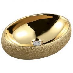 Раковина Богеме NeoArt Золото 860, Boheme ОВАЛ 48х34х15см, 860