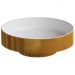 Раковина Богеме Sole Золото 801-G, Boheme Corian х GOLD