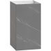 Раковина Богеме Cube Серый, Белый 802-GR, Boheme Corian