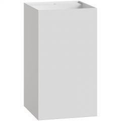 Раковина Богеме Cube Белый 802-MW, Boheme Corian