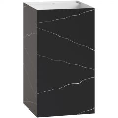Раковина Богеме Cube Мрамор 802-NM, Boheme Corian
