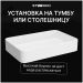 Накладная раковина Створки Молде S23410WH 62 глянцевая белая, прямоугольная, Stworki