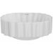 Раковина Kerama Marazzi ArtBasin Conchiglia накладная 50 см, без отверстий, цвет: белый глянцевая CC.wb.50WHT
