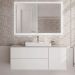 Раковина Kerama Marazzi Plaza встраиваемая сверху 55х40 см, с 1 отверстие, цвет: белый глянцевая PLR.wbi.55.1