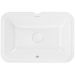 Раковина Kerama Marazzi (Керама Марацци) Plaza встраиваемая снизу 54.5х38 см, без отверстий, цвет: белый глянцевая PLR.wbu.55