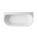 Ванна акриловая Vincea (Винчея) VBT-621B, 1700х800х580 мм, цвет белый, слив-перелив в комплекте, белый