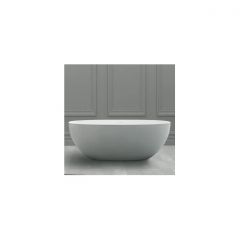 Ванна из искусственного камня Abber (Аббер) Stein AS9624-1.5 белая матовая