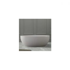 Ванна из искусственного камня Abber (Аббер) Stein AS9641-1.5 белая матовая