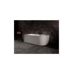 Ванна из искусственного камня Abber (Аббер) Stein AS9651 L белая матовая