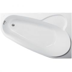 Акриловая ванна Vagnerplast Selena 160x105 см Right белый