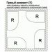 Акриловая ванна Vagnerplast Selena 160x105 см Right белый