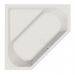Акриловая ванна Vagnerplast Cavallo Corner 140x140 см белый