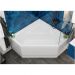 Акриловая ванна Vagnerplast Cavallo Corner 140x140 см белый