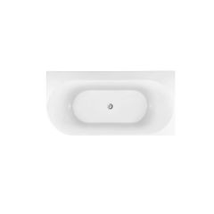 Ванна акриловая Allen Brau Priority 4 1700х780мм, пристенная, слив-перелив, 2.31004.20B, белый