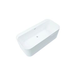 Ванна акриловая Allen Brau Infinity 1 1700х800мм, пристенная,отдельностоящая, слив-перелив, 2.21001.20,белый