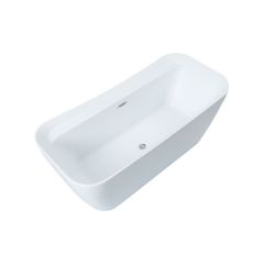 Ванна акриловая Allen Brau Infinity 2 1700х780мм, пристенная,отдельностоящая, слив-перелив, 2.21002.21, белый матовый