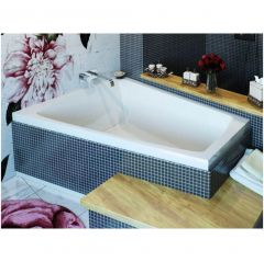 Ванна акриловая Vayer Tessa R 170х100 см Гл000027371