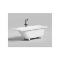 Ванна пристенная/встраиваемая Salini (Салини) Ornella Kit 1700х610х465 мм, 102424M, белый матовый