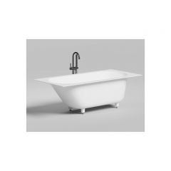 Ванна пристенная/встраиваемая Salini (Салини) Ornella Kit 1700х610х465 мм, 102414G, белый глянцевий