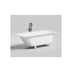 Ванна пристенная/встраиваемая Salini (Салини) Ornella Kit 1700х600х460 мм, 102421M, белый матовый