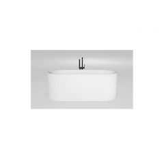 Ванна отдельностоящая Salini (Салини) Perla 1700х605х372 мм, 1049201M, белый матовый