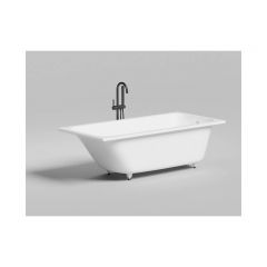 Ванна пристенная/встраиваемая Salini (Салини) Orlanda 1700х590х460 мм, 102026M, белый матовый