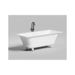 Ванна пристенная/встраиваемая Salini (Салини) Orlanda Axis Kit 1700х610х460 мм, 103313G, белый глянцевий