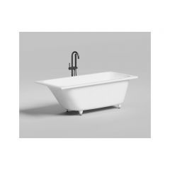 Ванна пристенная/встраиваемая Salini (Салини) Orlanda Axis Kit 1600х600х450 мм, 102115G, белый глянцевий