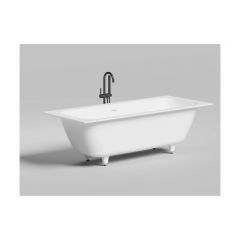 Ванна пристенная/встраиваемая Salini (Салини) Orlanda Axis Kit 1911х610х400 мм, 103311G, белый глянцевий