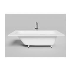 Ванна пристенная/встраиваемая Salini (Салини) Orlanda Plus 1900х610х380 мм, 102014M, белый матовый