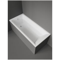 Акриловая ванна Створки Стокгольм 155x70 см, встраиваемая, белая, с каркасом, 270034, Stworki