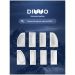 Акриловая ванна Диво Брянск 100x70 см, пристенная, белая, на ножках, VN-VN-733200, Diwo