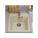 Кухонная мойка из искусственного камня Uperwood (Упервуд) ECON UPD-404, 002, прямоугольная, бежевая матовая 4910201224