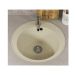 Кухонная мойка из искусственного камня Uperwood (Упервуд) ECON UPD-405, 002, круглая, бежевая матовая 4910201228