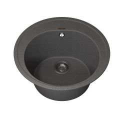 Кухонная мойка кварцевая Uperwood (Упервуд) Quartz UPD-01, 03, круглая, серая 3910202102