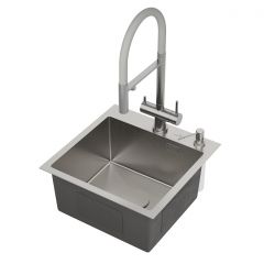Кухонная мойка RoxenBath (РоксенБаз) Simple 45, сатин, 560220-45