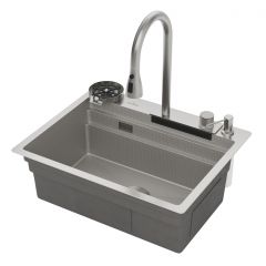 Кухонная мойка RoxenBath (РоксенБаз) Stage Plus 60-S, сатин, Plus 560250-60-S