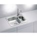 Мойка кухонная прямоугольная Alveus (Алвеус) Line 50 Нержавеющая сталь NAT (1065676) с сифоном