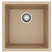 Мойка кухонная квадратная Alveus (Алвеус) Granital Omni 20 Beige-G55 (1150047) с сифоном 1145083