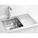 Мойка кухонная прямоугольная Alveus (Алвеус) Pure 40L KMB (1103610) с сифоном