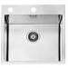 Мойка кухонная прямоугольная Alveus (Алвеус) Pure 70 KMB (1122385) с сифоном