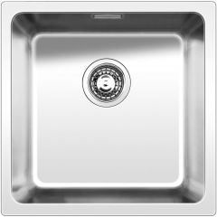 Мойка кухонная Ukinox из нержавейки  Лофт, цвет: брашированная сталь, база: 40х40 см, арт. LOB400.400 -GT10P