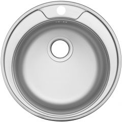 Мойка кухонная Ukinox из нержавейки  Фаворит, цвет: хром, база: 49х49 см, арт. FAP510 -GT8K 0C