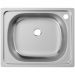 Мойка кухонная Домачи Равенна Ссик DCL 500*400 (6) 2T 50x40, сталь, встраиваемая сверху, нержавеющая сталь, Domaci