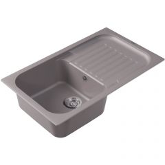 Мойка кухонная прямоугольная Флорентина (Florentina) Арона 860 Грей (20.225.D0860.305)